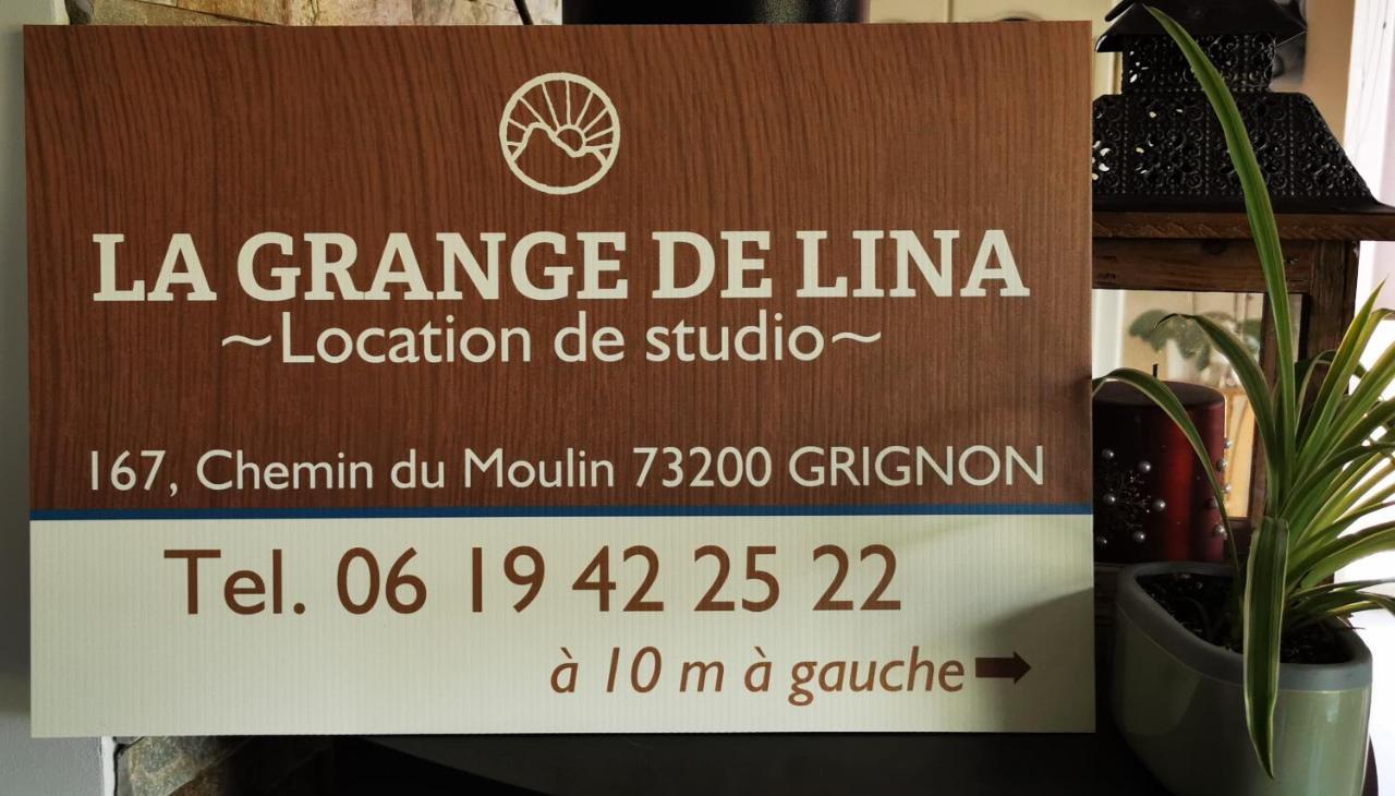 La Grange De Lina Lägenhet Grignon Exteriör bild